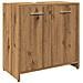 Mobile Lavabo Bagno Rovere Artigianale Legno Multistrato - Foto miniatura 2