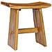 Sgabello In Legno Massello Di Teak - Foto miniatura 8