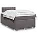 Giroletto a Molle con Materasso Grigio 120x190 cm in Similpelle - Foto miniatura 2
