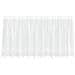 Tende con tende Floreale Bianco 300 x 80 cm Poliestere - Foto miniatura 1