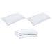 Piumone con cuscino 3 pcs Bianco 200 x 220 cm Microfibra - Foto miniatura 1
