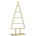 Albero di Natale in metallo con supporto Oro 60 cm - Foto miniatura 1