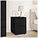 Armadio Nero 40 x 48 x 57 cm Legno multistrato - Foto miniatura 2