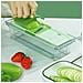 Tagliaverdure Quadrato: Affettatrice Multifunzione Con Lame In Acciaio Inossidabile - Foto miniatura 3