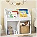 Scaffale Montessori Per Bambini Con Ripiani E Contenitori In Legno Bianco - Foto miniatura 6