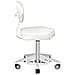 sgabello cosmetico 156f bianco rialzabile - Foto miniatura 3