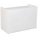 Panca Porta Scarpe In Legno E Metallo Bianco 80x38x53 - Foto miniatura 4