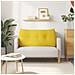 Cuscino per Schiena Giallo Chiaro 100 x 24 x 50 cm Tessuto - Foto miniatura 4