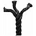 Corda Nero 1,4 x 1,4 x 25000 cm Cotone - Foto miniatura 4