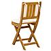 Sedie Bistro da Giardino 6 pcs Bianco Crema 38 x 46 x 85 cm - Foto miniatura 8