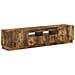 Mobile TV LED a 5 pezzi Rovere Fumo Legno ingegnerizzato - Foto miniatura 1