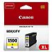 PGI-1500XL Y Cartuccia Ink Originale Gialla per Canon MAXIFY MB2350 Capacità 935 Pagine - Foto miniatura 2