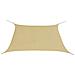 Vela Parasole in Tela Oxford Quadrata 2x2 m Beige - Foto miniatura 1