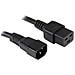 ICOC 066-NC - Cavo alimentazione C19 F a C14 M 2,0 mt nero - Foto miniatura 2