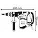 Gbh 4/32 Dfr Martello Perforatore Demolitore Professionale 900w - 4,2j Con Attacco Sds-plus E Valigetta In. . - Foto miniatura 6
