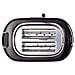 Tostapane Toastime a 2 Fette Potenza 700 W Colore Nero - Foto miniatura 4