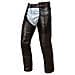 Chaps Pantaloni Western Pelle Moto Custom Chopper Zip Laterale Donna 30 - Foto miniatura 1