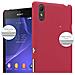 Custodia Compatibile Con Sony Xperia T3 In Frosty Rosso - Hard Case Coperchio Protettivo In Frosted Look Contro I Graffi E Gli Urti - Foto miniatura 5