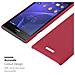 Custodia Compatibile Con Sony Xperia T3 In Frosty Rosso - Hard Case Coperchio Protettivo In Frosted Look Contro I Graffi E Gli Urti - Foto miniatura 8