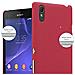 Custodia Compatibile Con Sony Xperia T3 In Frosty Rosso - Hard Case Coperchio Protettivo In Frosted Look Contro I Graffi E Gli Urti - Foto miniatura 2