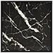 Tavolino Da T Nero Con Vetro Marmo Nero 80x80x35 Cm - Foto miniatura 3