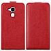 Custodia Compatibile Con Honor 5c In Rosso Mela - Coperchio Protettivo In Design Flip Con Chiusura Magnetica - Foto miniatura 7