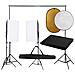 Kit Per Studio Fotografico Con Set Luci, Fondale E Riflettore - Foto miniatura 1