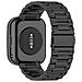 Cinturino Per Orologio In Acciaio Inossidabile Per Huami Amazfit Bip 5 22 Mm Black - Foto miniatura 4