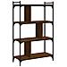 Libreria Rovere Marrone 4 Ripiani 76x32x123cm Legno Multistrato - Foto miniatura 2