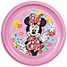 Disney Piatto Piano Rosa Per Bambine In Plastica Minnie Resistente Agli Urti Accidentali E Riutilizzabile - Foto miniatura 1