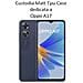 Custodia Tpu Silicone Cover Case Per Oppo A17 Cph2477 Black - Foto miniatura 2