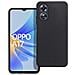 Custodia Tpu Silicone Cover Case Per Oppo A17 Cph2477 Black - Foto miniatura 1