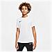 T-Shirt Dry Park Vii Jr Bv6741-100 Bambino Taglia S Colore Bianco - Foto miniatura 1