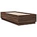 Giroletto Luci Led Rovere Marrone 100x200 Cm Legno Multistrato - Foto miniatura 3