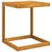 Tavolo A C 42x40x50 Cm In Legno Massello Di Acacia - Foto miniatura 2
