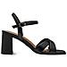 Black Elegant Open Sandals Sandali Sintetico E Tessile Scarpe Donna Nero Eu 38, 1-28320-42 001 - Foto miniatura 2