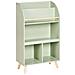 Libreria A 3 Ripiani Liloet 102 Cm Verde Chiaro - Foto miniatura 2