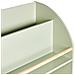 Libreria A 3 Ripiani Liloet 102 Cm Verde Chiaro - Foto miniatura 5