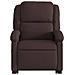 Poltrona Alzapersona Reclinante Elettrica Marrone Scuro Tessuto - Foto miniatura 8