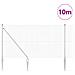 Set di Posti per Recinzione Set di 2 Acciaio zincato 10 x 1 m - Foto miniatura 3