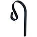 Set Di 10 Ganci In Acciaio Inossidabile Da 12 Cm - Appendi Calze Natalizie E Da Camino Black - Foto miniatura 3
