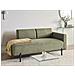 Chaise Longue Savasse Lino Sintetico Verde - Foto miniatura 1