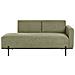 Chaise Longue Savasse Lino Sintetico Verde - Foto miniatura 2