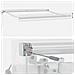 Tenda da Sole Antracite e Bianca 3x2,5 m Tessuto e Alluminio - Foto miniatura 9