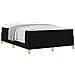Letto a molle Nero e Bianco e Nero 160 x 200 cm Tessuto - Foto miniatura 3