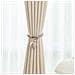 Set Di 2 Fermatenda Decorativi A Sfera - Eleganti Accessori Per Tende Grey - Foto miniatura 1