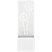 Vaso da Giardino con Pannello Decorativo Bianco 50 x 140 cm - Foto miniatura 5