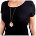 Collana Lunga ""guru"", Design Placcato Oro - Foto miniatura 3