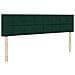 Struttura Letto Pouf con Materassi 160x200 cm Velluto - Foto miniatura 9
