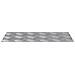 Dischi Quadrati 4 pcs Argento 40 x 20 cm Alluminio - Foto miniatura 4